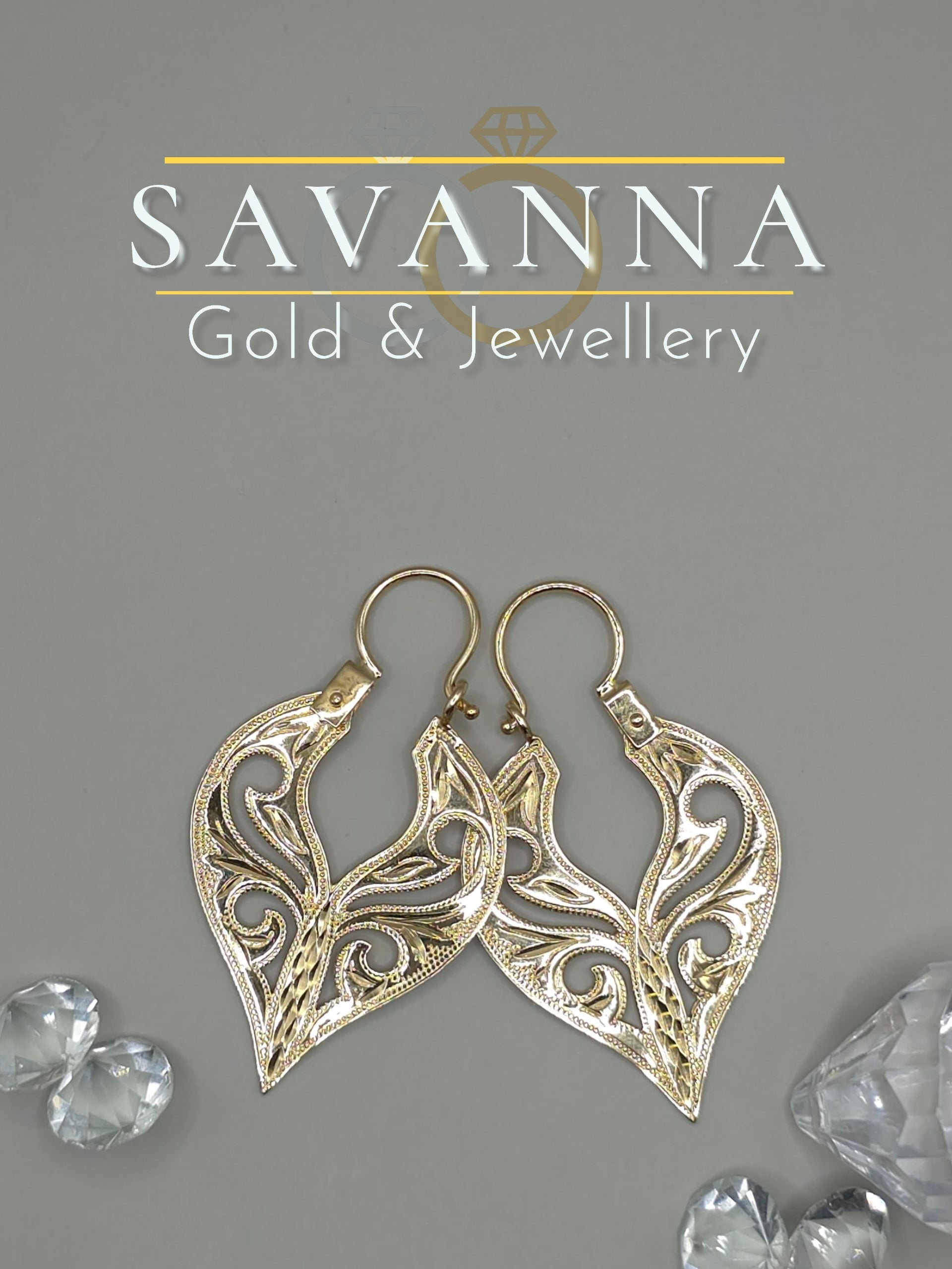 Heart shaped Earings