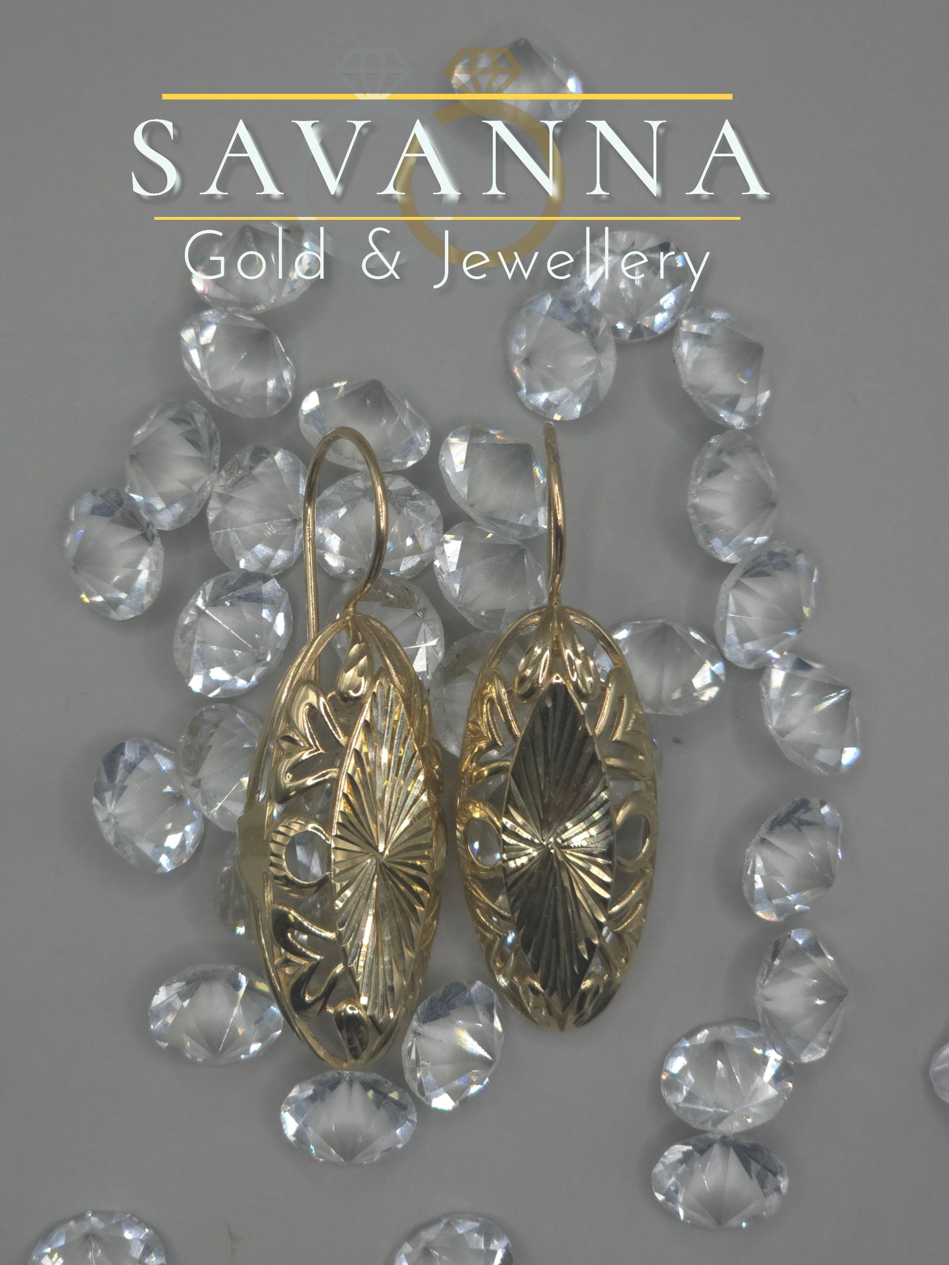 Women’s 14K gold earrings