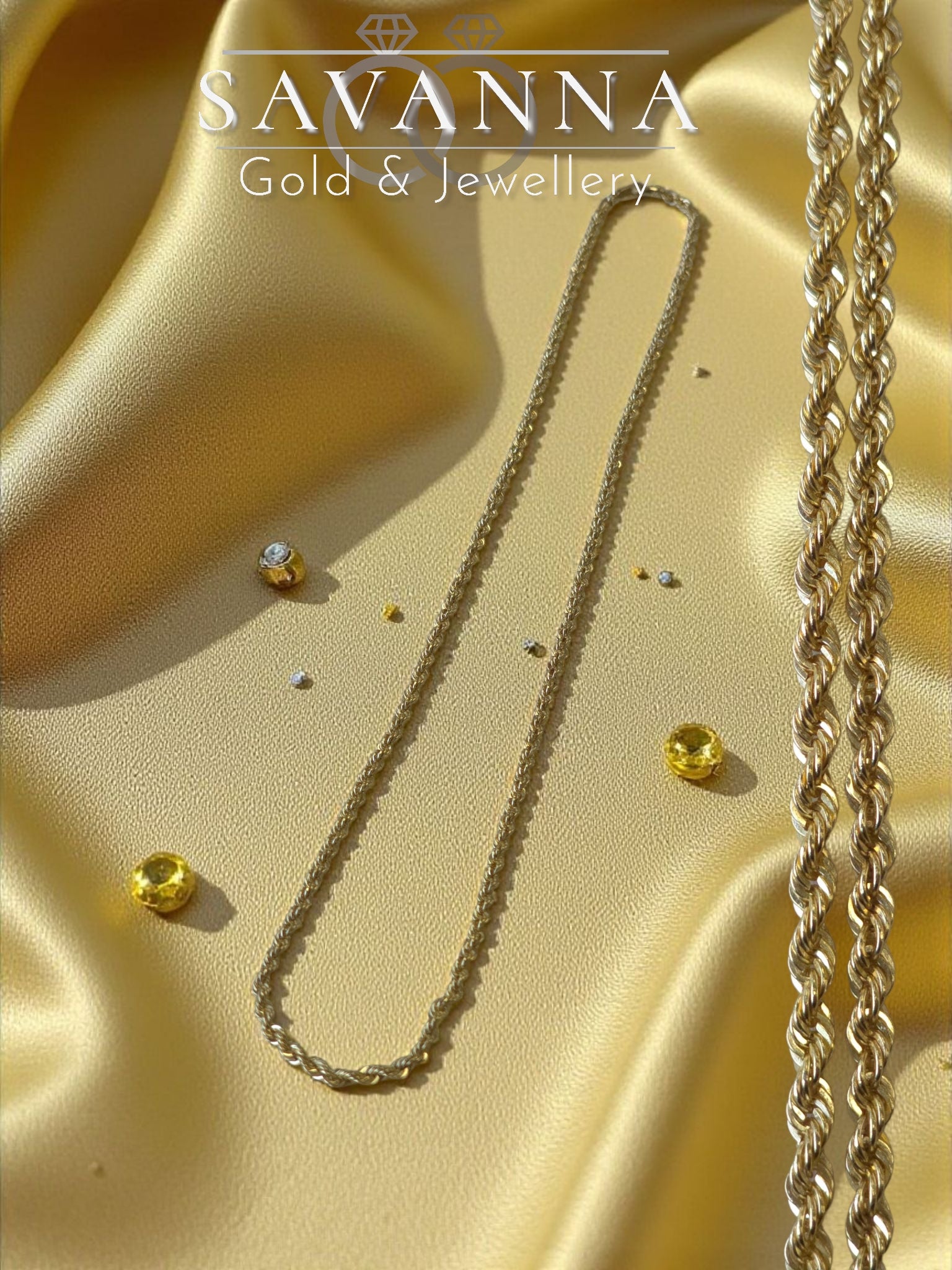 Necklace twisted Design 2