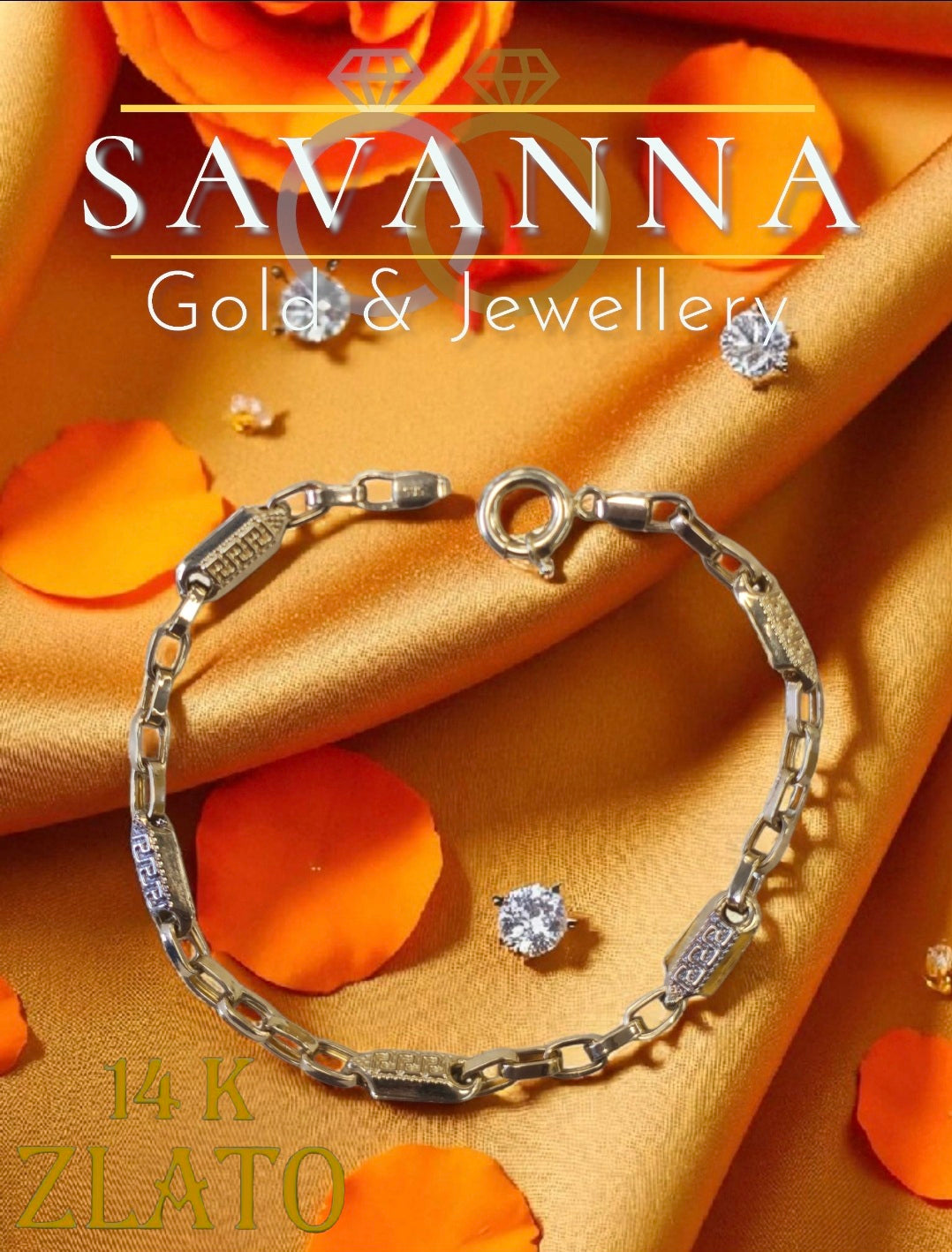 Greek Pattern Bracelet by SAVANNA